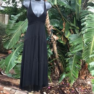 Westin tiered slip dress